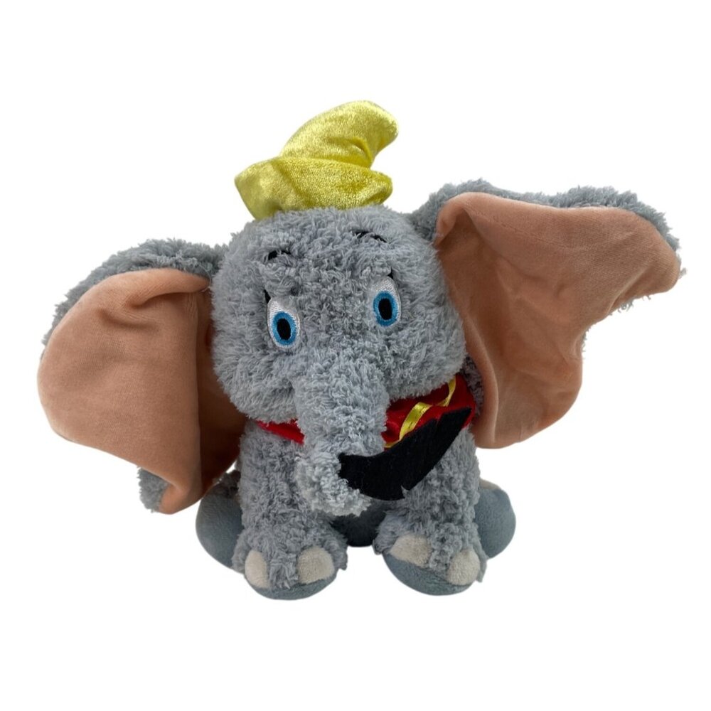 Disney Parks Dumbo The Flying Elephant With Feather 8" Plush Toy Doll - Picture 2 of 10